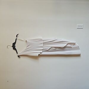 BCBG Maxazria XXS White Asymmetrical Dress